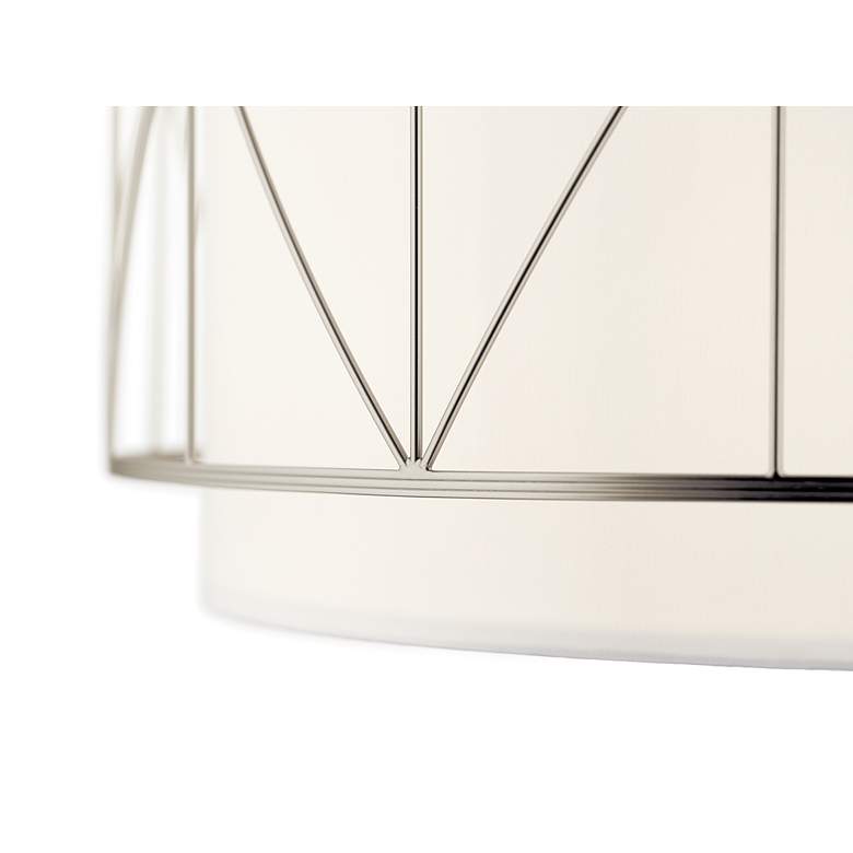 Image 4 Birkleigh Satin Nickel 4Lt Pendant more views