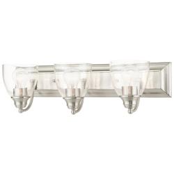 Birmingham 24" Wide Brushed Nickel 3-Light Bath Light