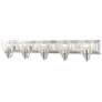 1_Birmingham 36" Wide Brushed Nickel 5-Light Bath Light