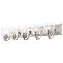 6_Birmingham 36" Wide Brushed Nickel 5-Light Bath Light more views