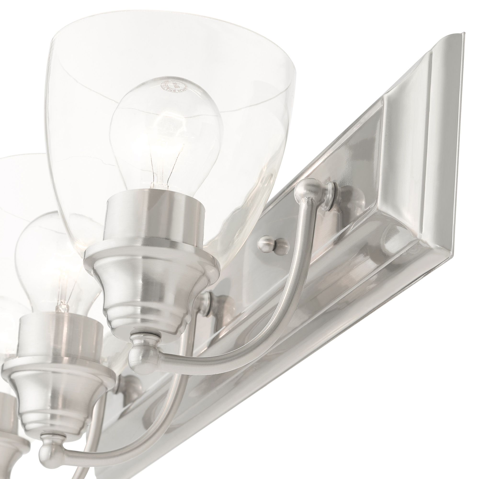 Birmingham 36" Wide Brushed Nickel 5-Light Bath Light