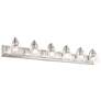 5_Birmingham 48" Wide Brushed Nickel 6-Light Bath Light more views