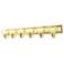 Birmingham 6 Light Polished Brass Vanity Sconce