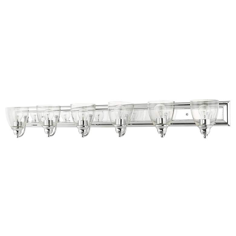 Image 2 Birmingham 6 Light Polished Chrome Vanity Sconce more views