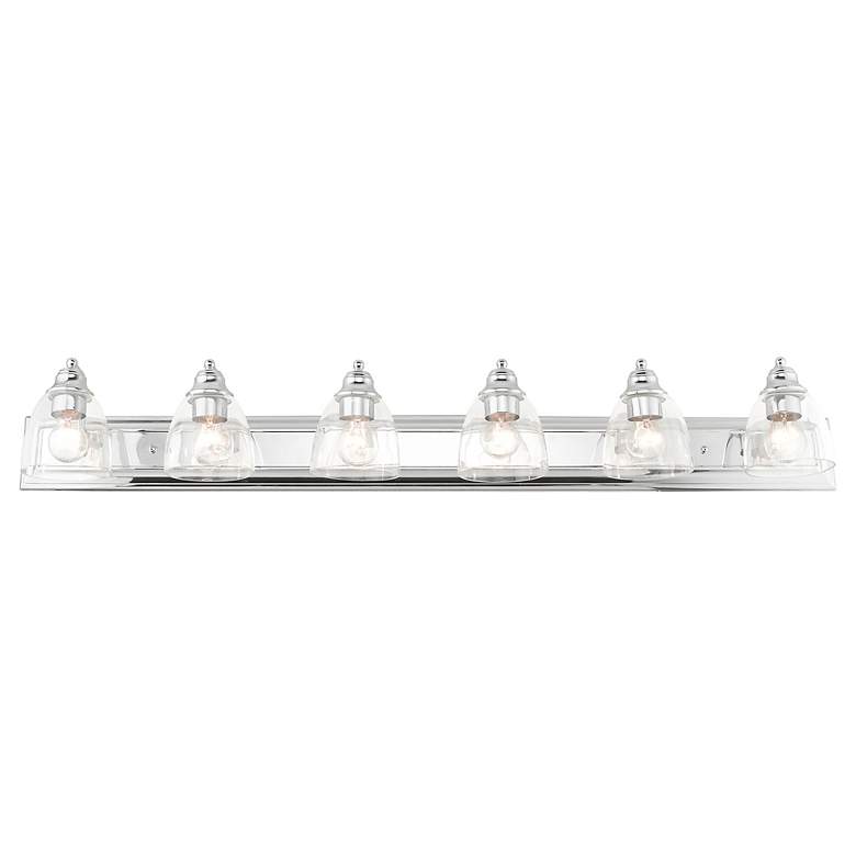 Image 4 Birmingham 6 Light Polished Chrome Vanity Sconce more views