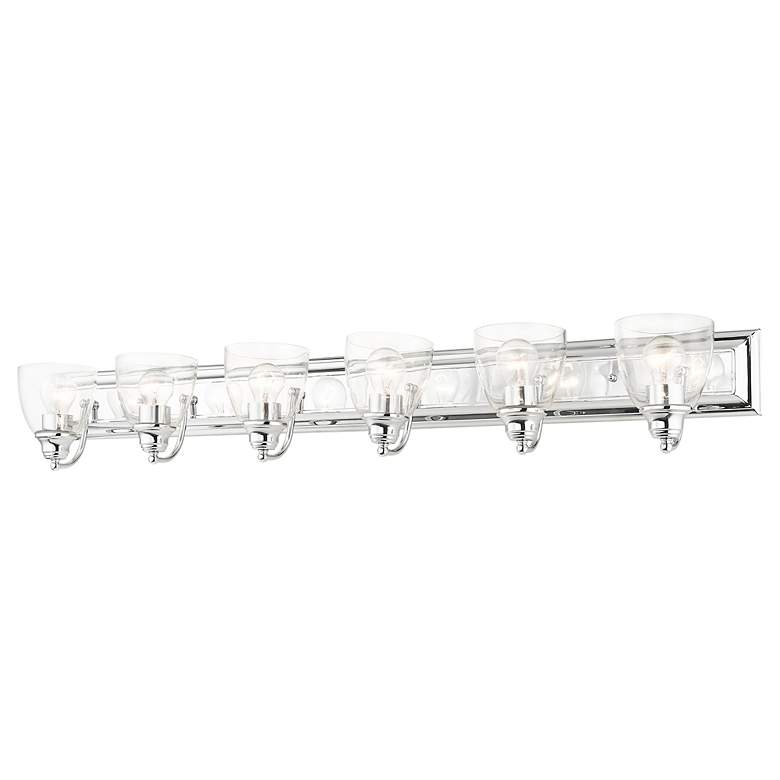 Image 6 Birmingham 6 Light Polished Chrome Vanity Sconce more views