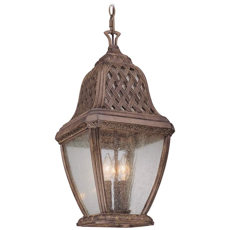 Image 1 Biscayne Collection 23 inch High Outdoor Hanging Light