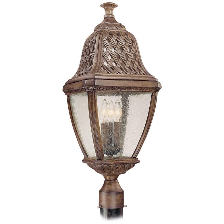 Image 1 Biscayne Collection 28 inch High Outdoor Post Light