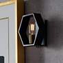 1_Bismarck 8.75-in H Black Wall Sconce