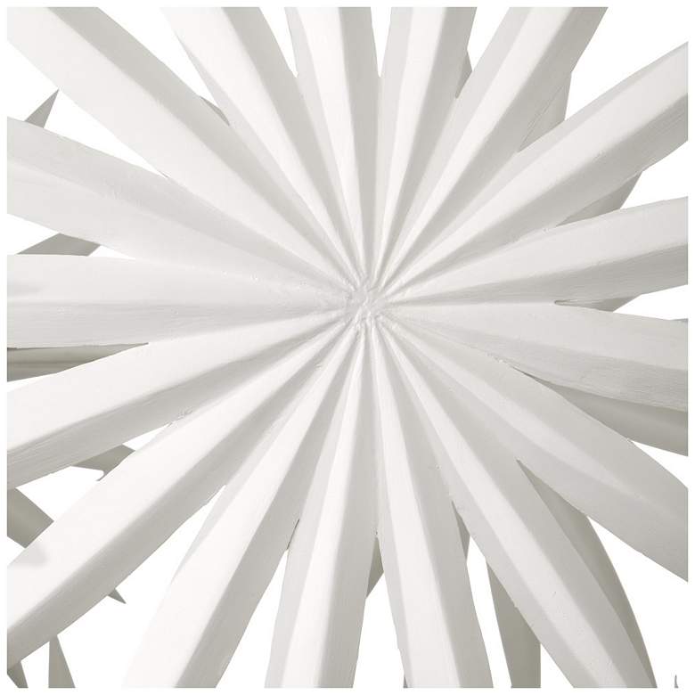 Image 6 Bismarkia Large White Chandelier more views