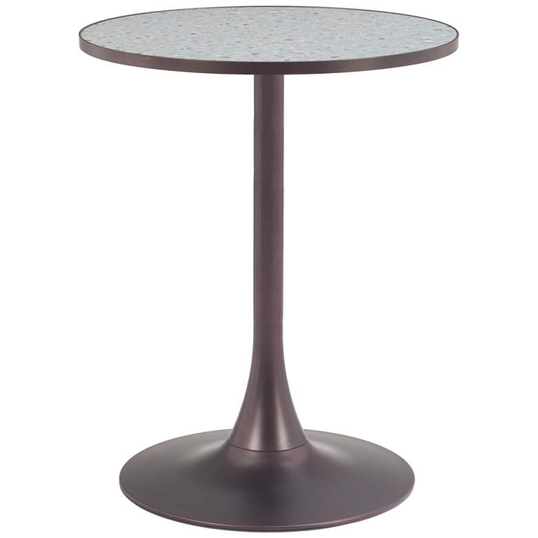 Image 1 Bite Bistro Table Gray & Bronze