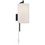 Bixby Modern Plug-In Wall Lamps Set of 2 with USB Dimmers