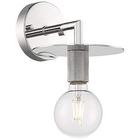Image1 of Bizet; 1 Light; Wall Sconce Fixture; Polished Nickel Finish