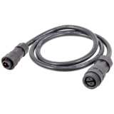 Black 10&#39; Long Under Cabinet Connector Extension Cable