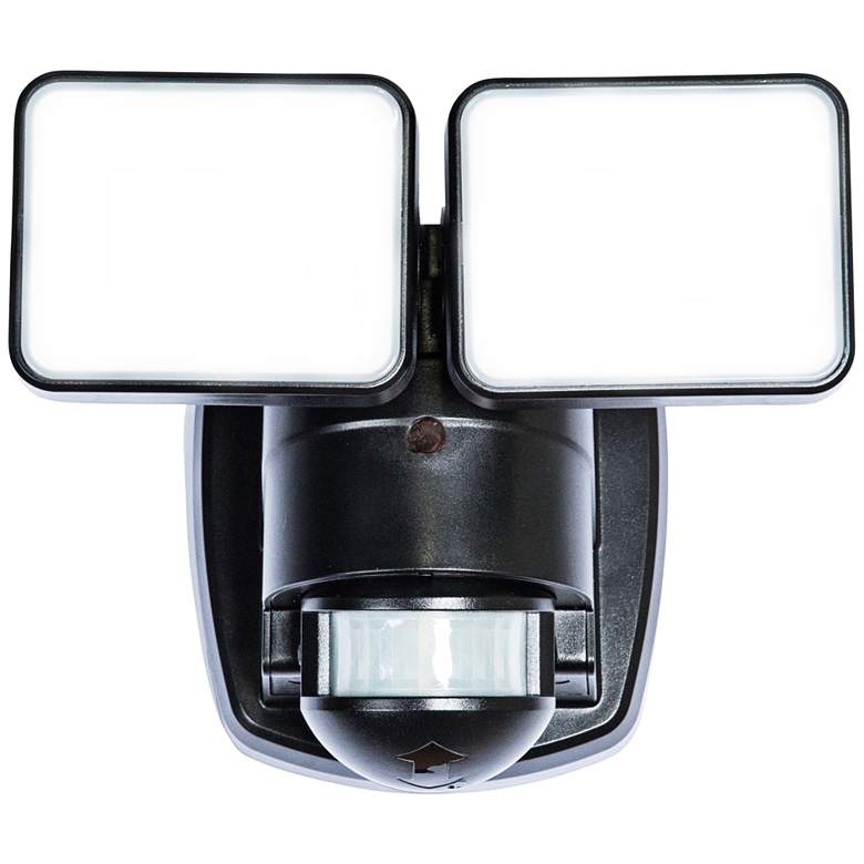 Image 1 Black 1250 Lumen Motion-Activated LED Security Light
