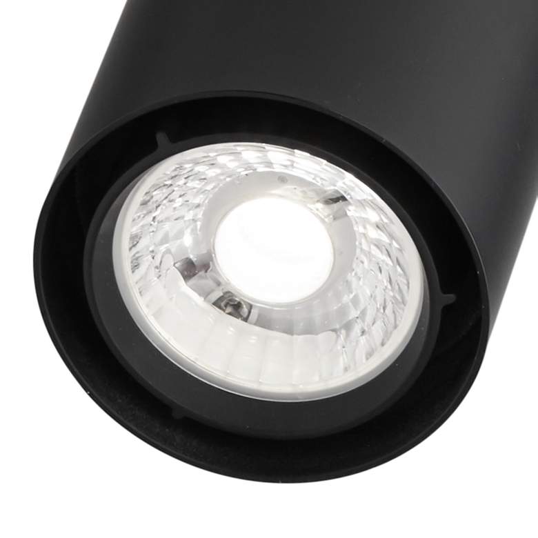 Image 2 Black 15 Watt LED Cylinder Track Head for Juno Track more views