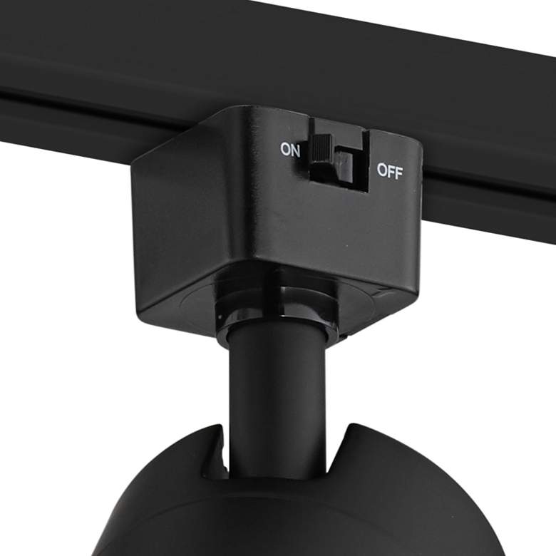 Image 3 Black 15 Watt LED Cylinder Track Head for Juno Track more views