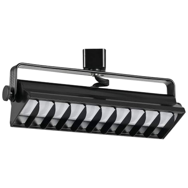 Image 1 Black 20 Watt LED Wall Washer Track Head