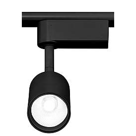 Image3 of Black 3 1/2"W Dimmable 8W LED Lightolier Cylinder Track Head more views