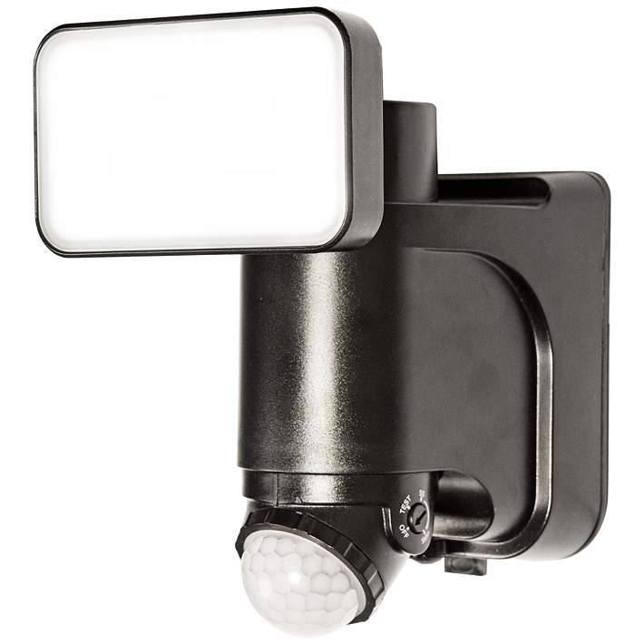 Motion Detecting Security Light - Black