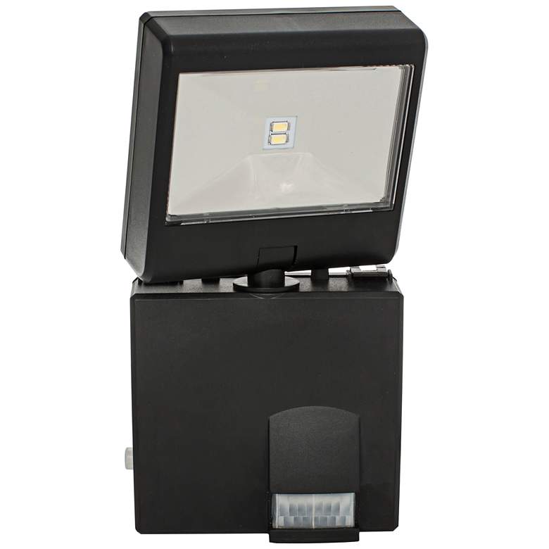 Image 1 Black 8" High Battery LED Security Spotlight