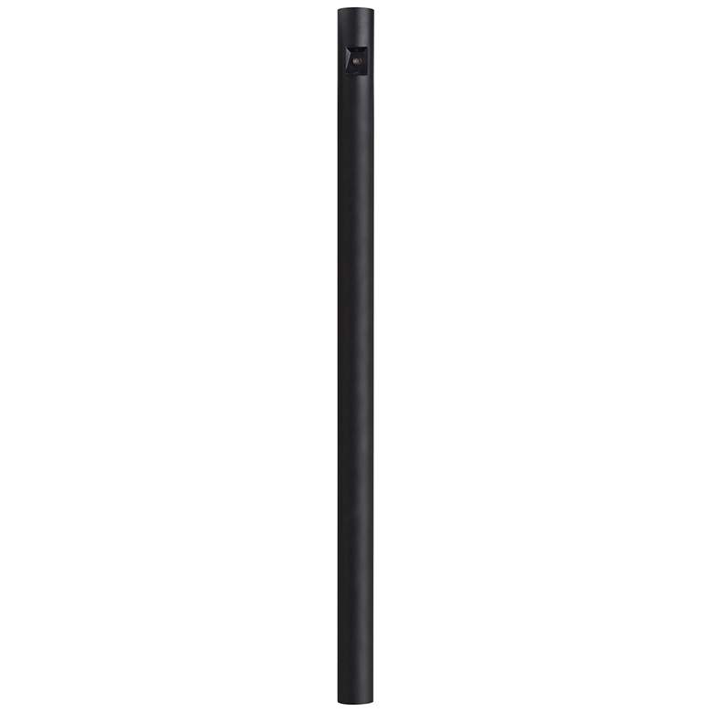 Image 2 Black 84 inch High Dusk-to-Dawn Direct Burial Lamp Post more views
