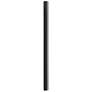 1_Black 84" High Metal Outdoor Direct Burial Lamp Post