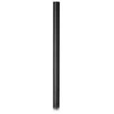 Black 84&quot; High Outdoor Direct Burial Post Light Pole