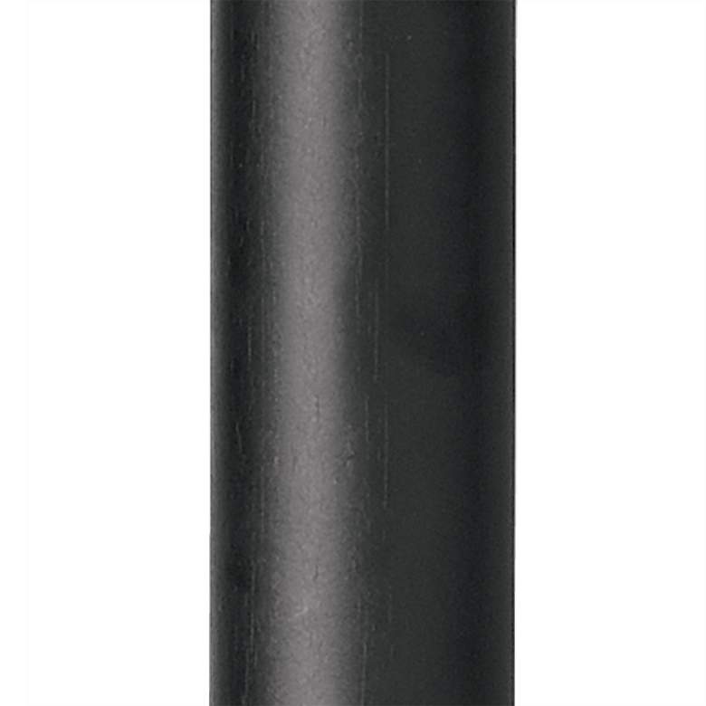 Image 2 Black 84" High Outdoor Direct Burial Post Light Pole more views