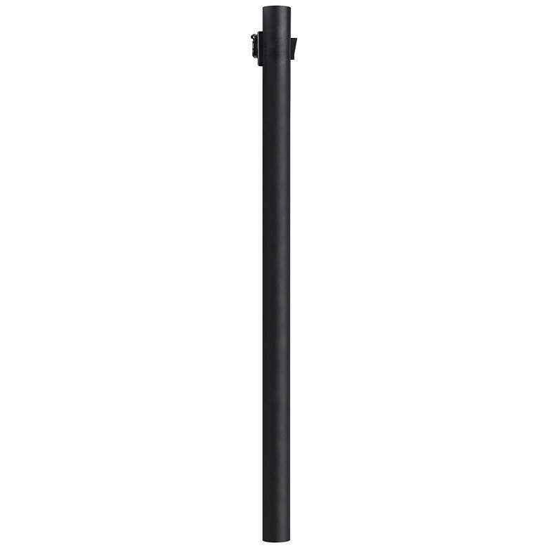 Image 2 Black 84" High Outlet Dusk-to-Dawn Direct Burial Lamp Post more views