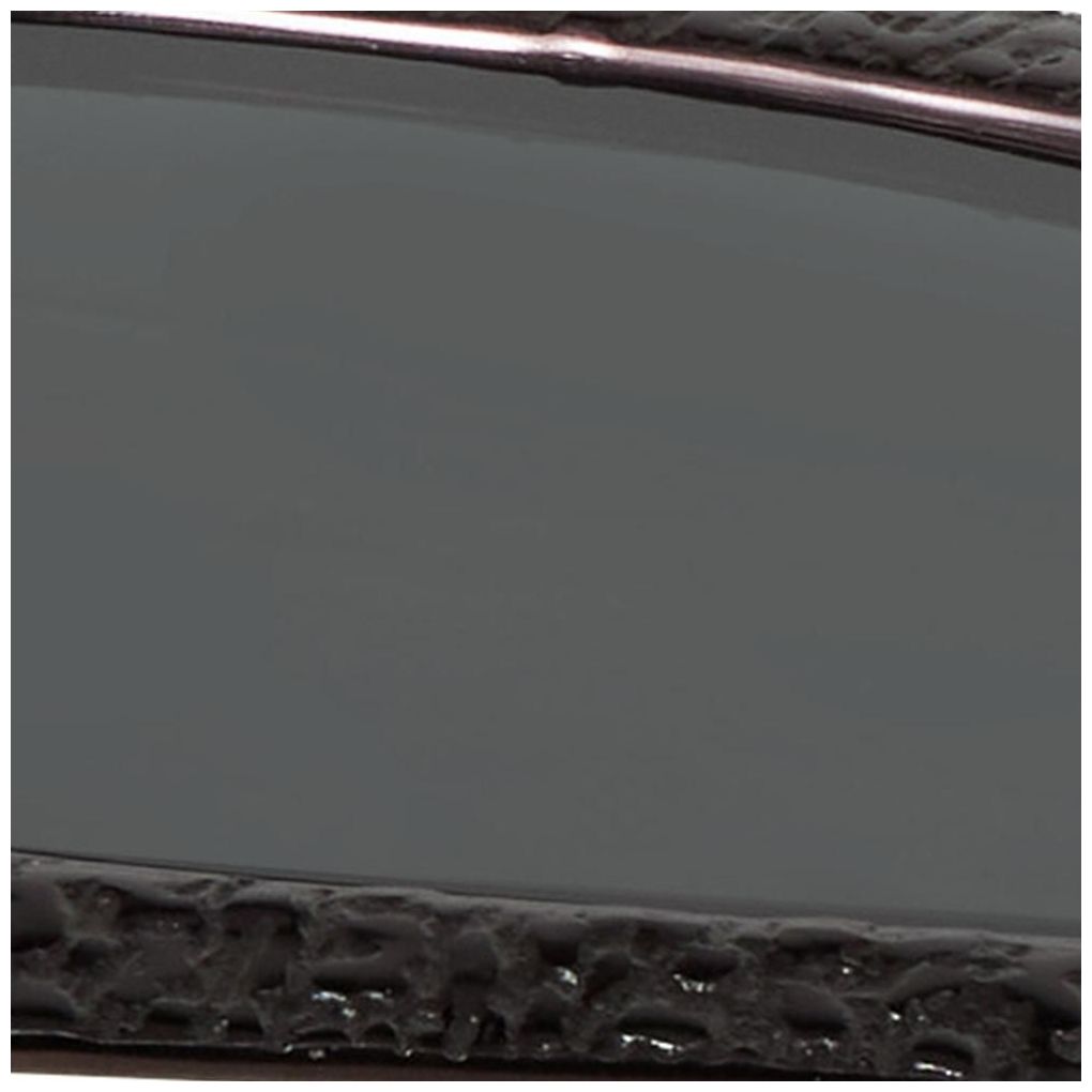 Black Aluminum Metal Modern Accent Table, 23" x 15" x 23"
