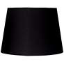 Black and Antique Gold Drum Lamp Shade 11x12x10 (Spider)