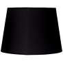 1_Black and Antique Gold Drum Tapered Drum Lamp Shade 11x12x10 (Spider)