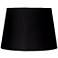 Black and Antique Gold Drum Tapered Drum Lamp Shade 11x12x10 (Spider)