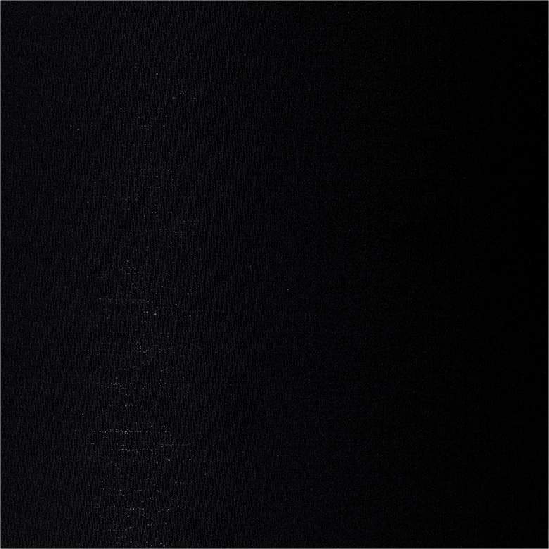 Image 4 Black and Antique Gold Drum Tapered Drum Lamp Shade 11x12x10 (Spider) more views