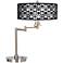 Black and Grey Dotted Squares Energy Efficient Desk Lamp