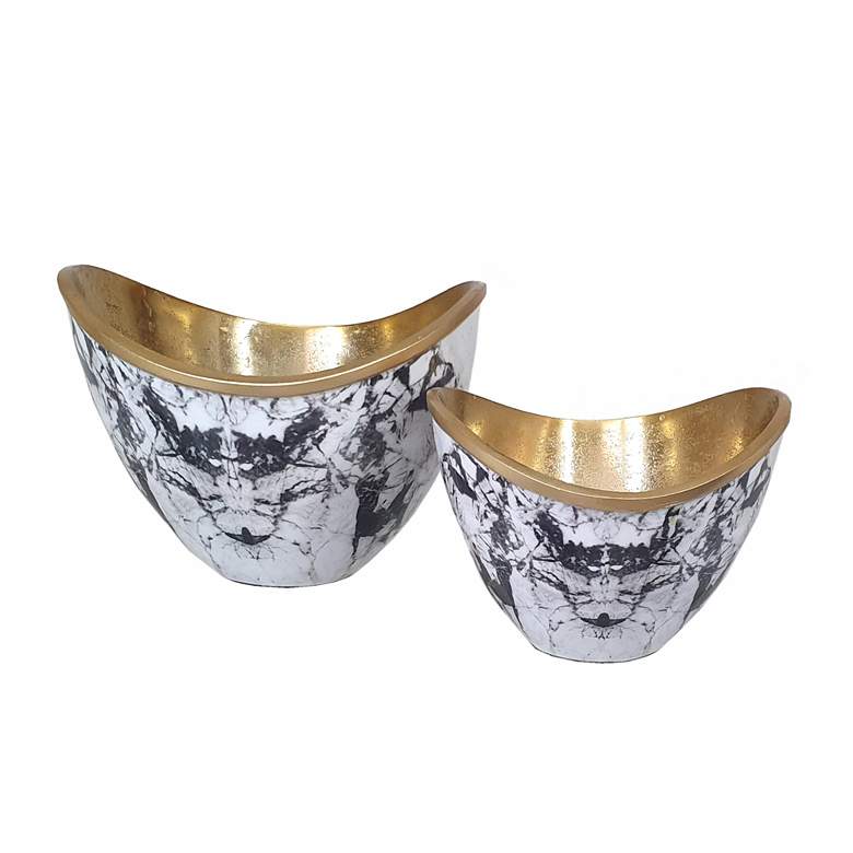 Image 1 Black & White Bowl