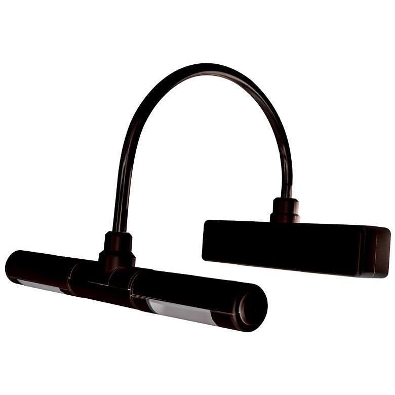 Image 1 Black Battery Powered 9"W Dimmable Picture Light