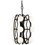 Black Betty 17" Wide 12-Lt Carbon French Gold Pendant