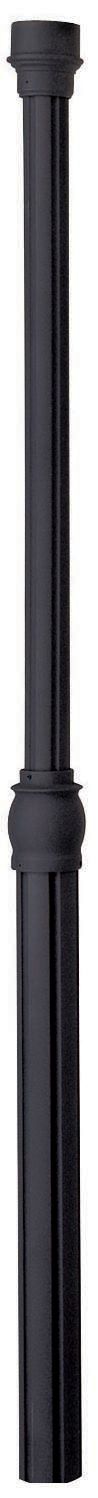 BLACK BURIAL POST