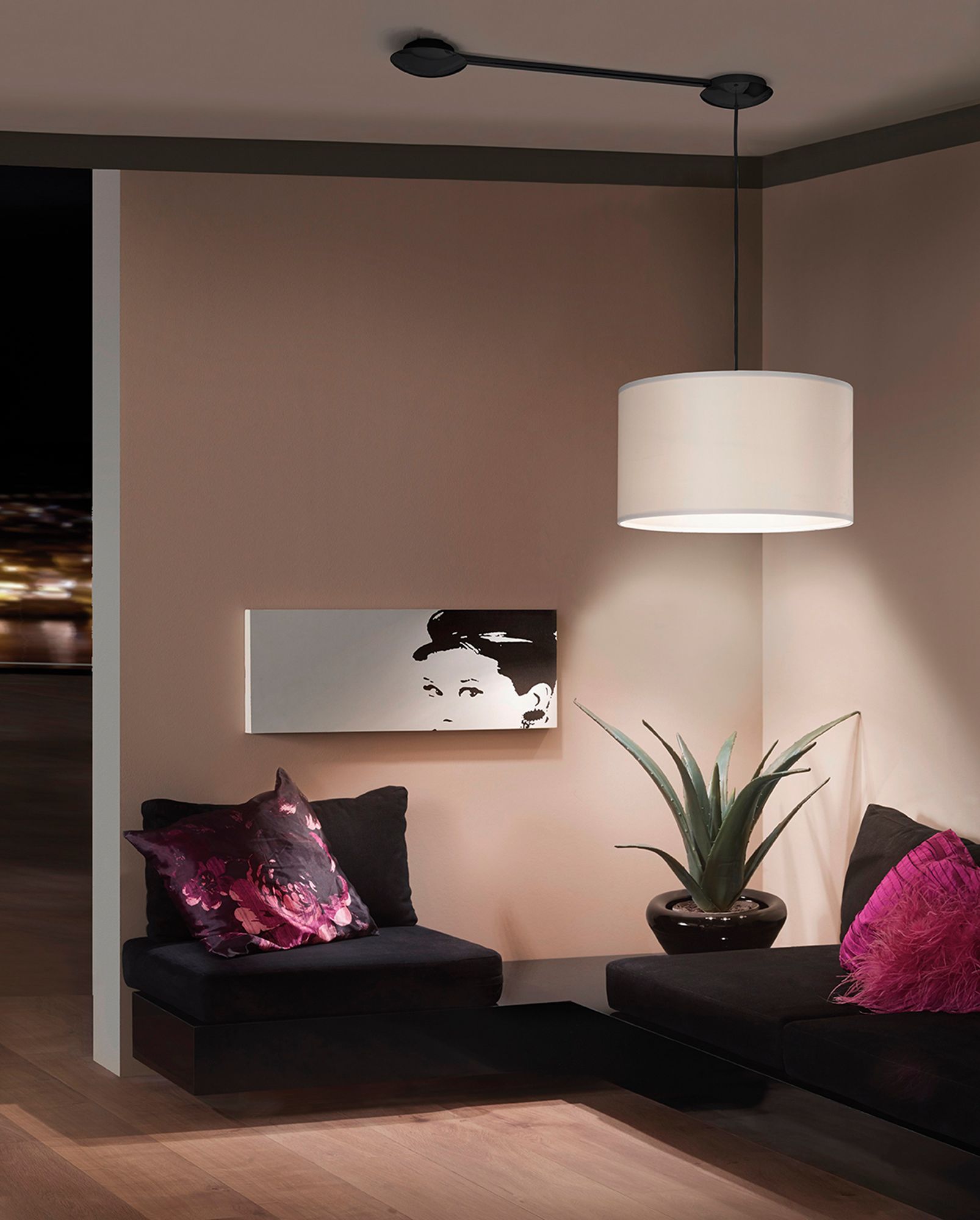 Image 2 Black Canopy Electrical Box Extension more views