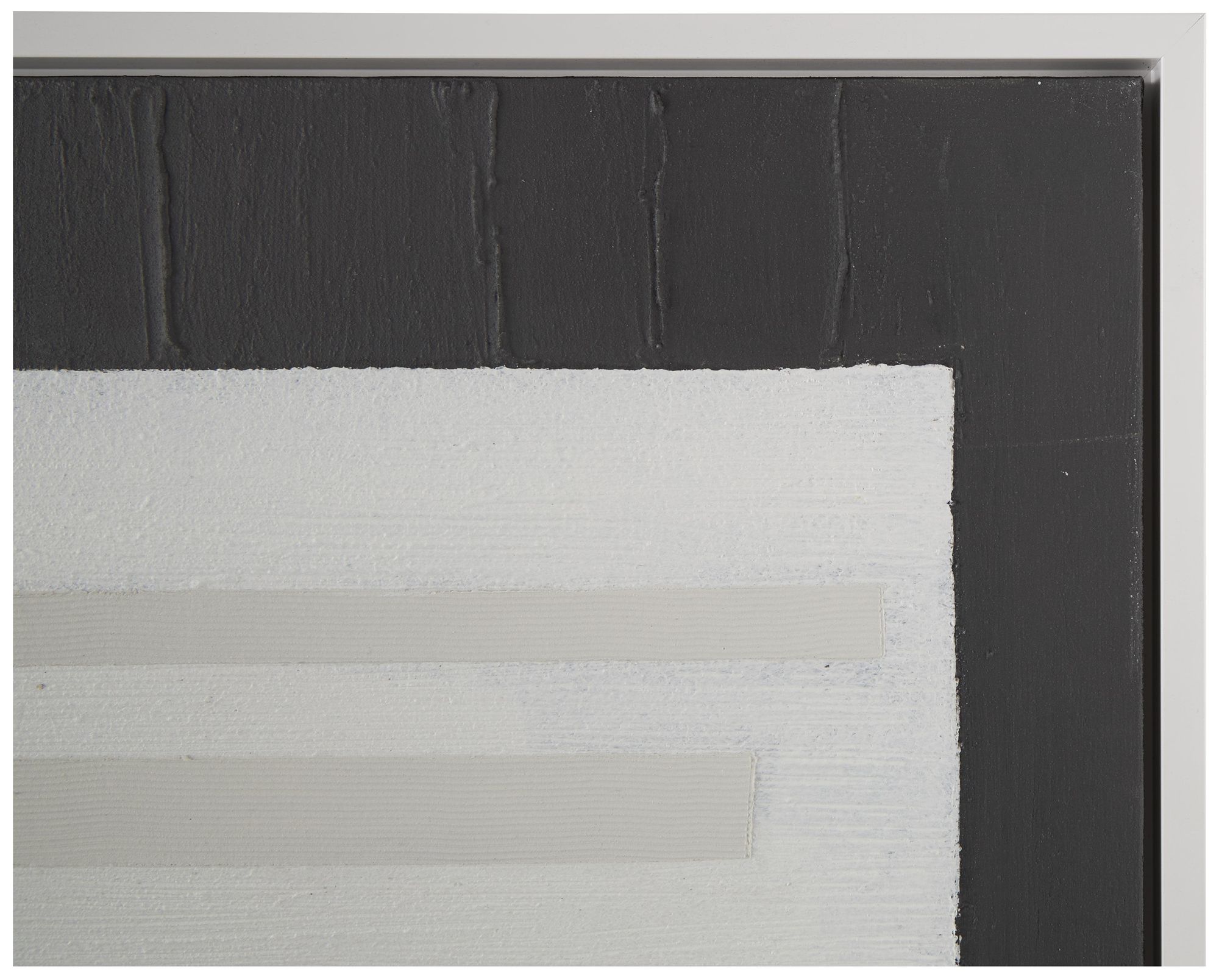 Image 3 Black Canvas Contemporary Framed Wall Art, 40" x 2" x 59" more views