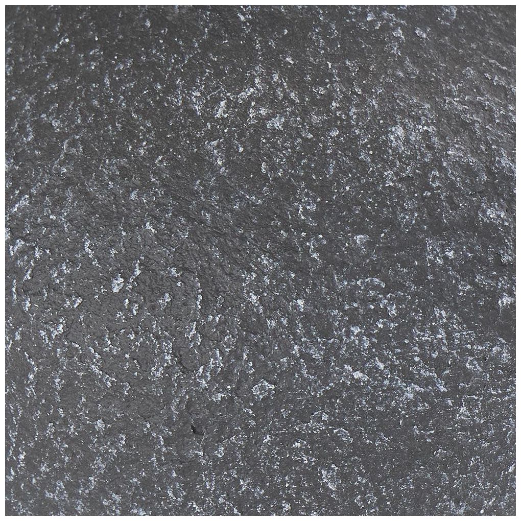 Black Ceramic Farmhouse Vase, 10" x 9" x 10"