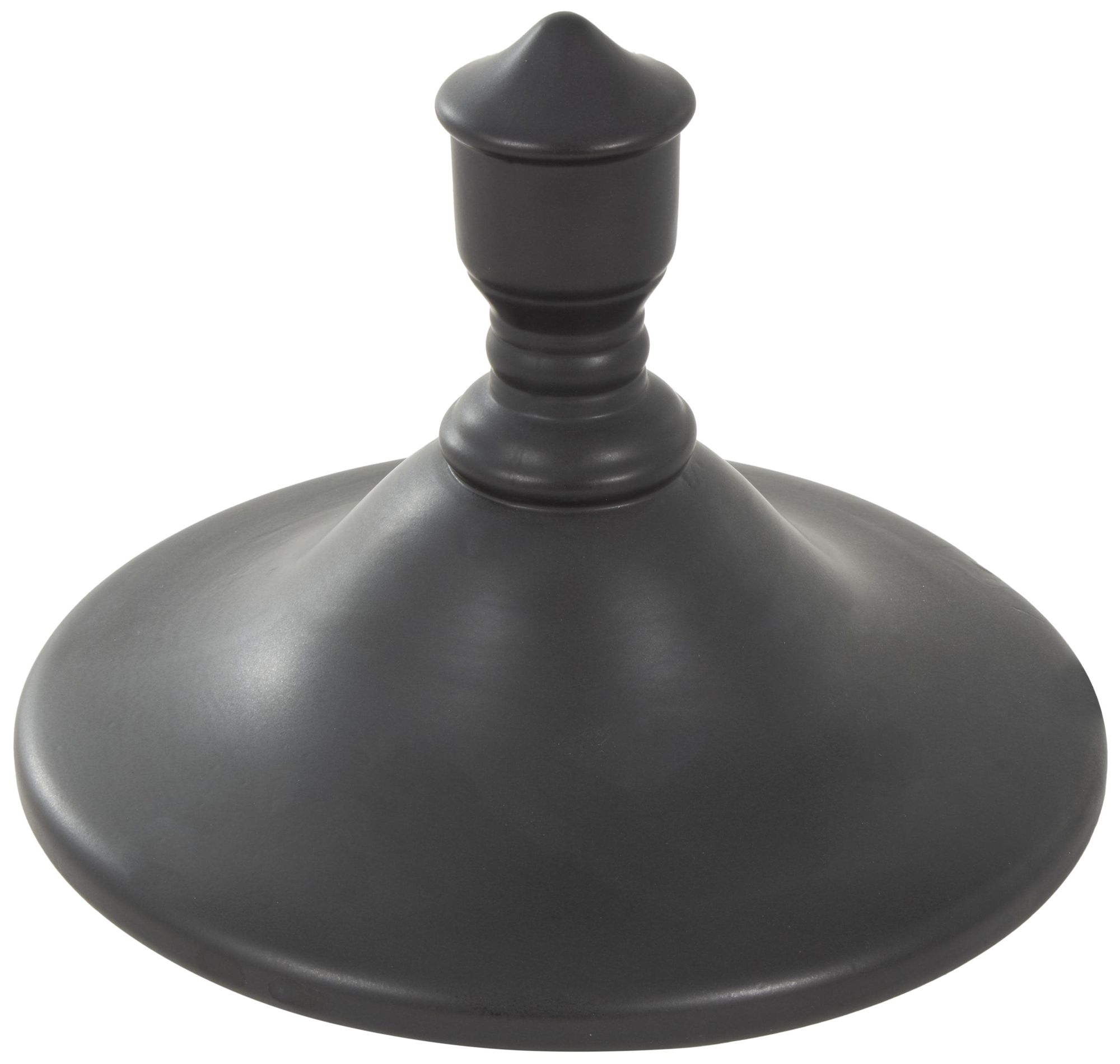 Image 4 Black Ceramic Traditional Decorative Jars, 10" x 10" x 22" more views