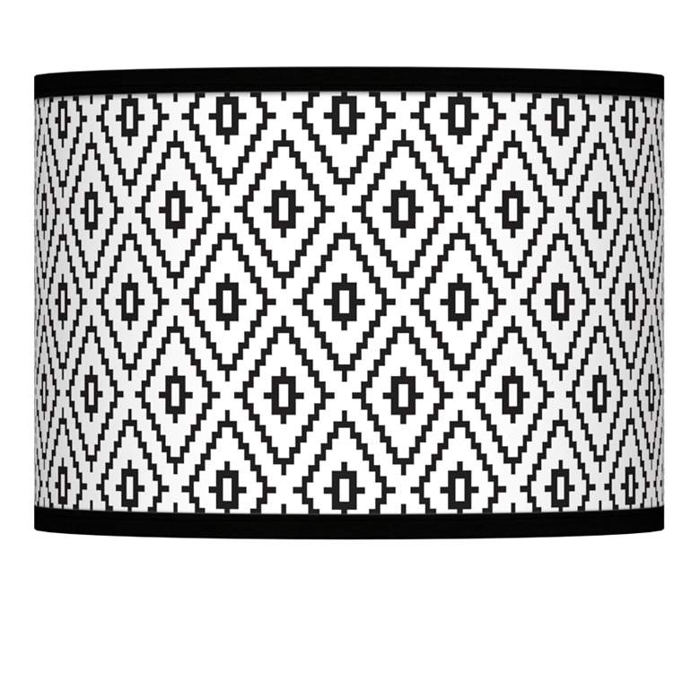 Image 1 Black Diamonds Giclee Lamp Shade 13.5x13.5x10 (Spider)