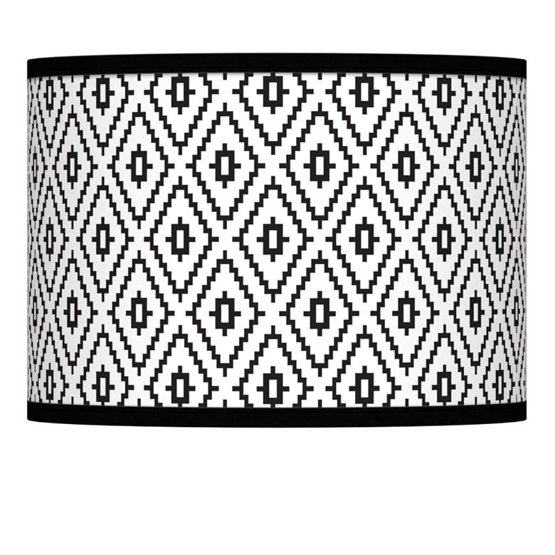 Image 1 Black Diamonds Giclee Lamp Shade 13.5x13.5x10 (Spider)