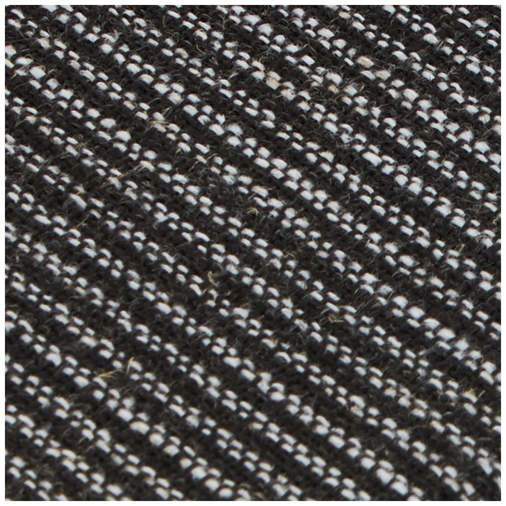 Black Fabric Modern Trunk, S/2 21", 19"W