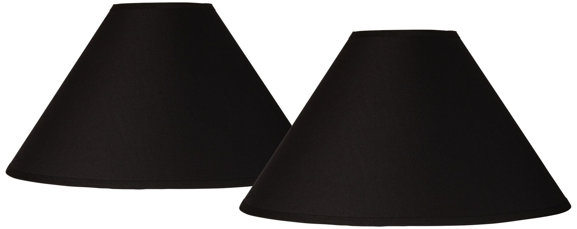 black empire lampshade