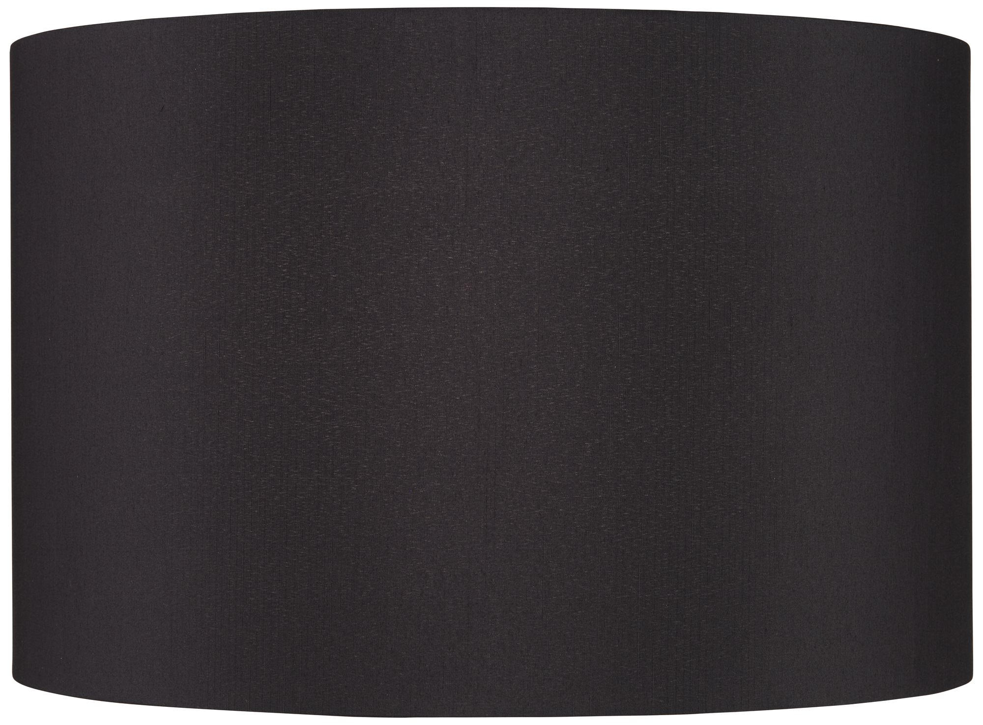 black silk lampshade