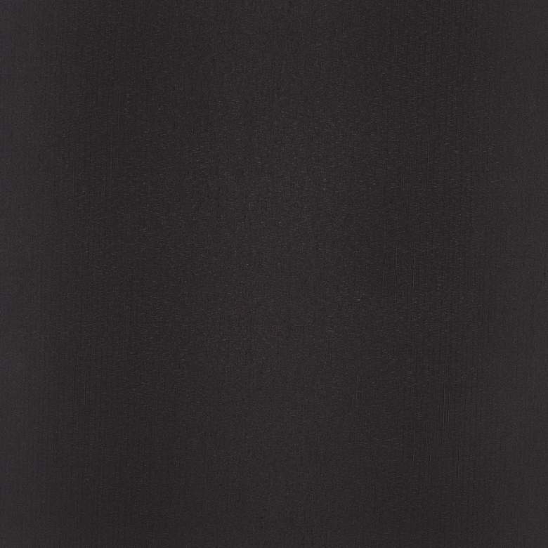 Image 2 Black Faux Silk Drum Lamp Shade 19x19x12 (Spider) more views